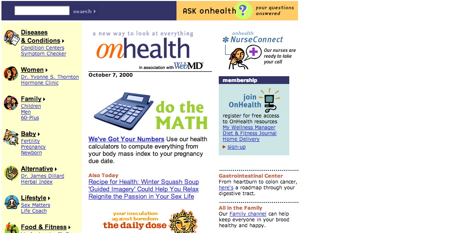 Nominee - OnHealth