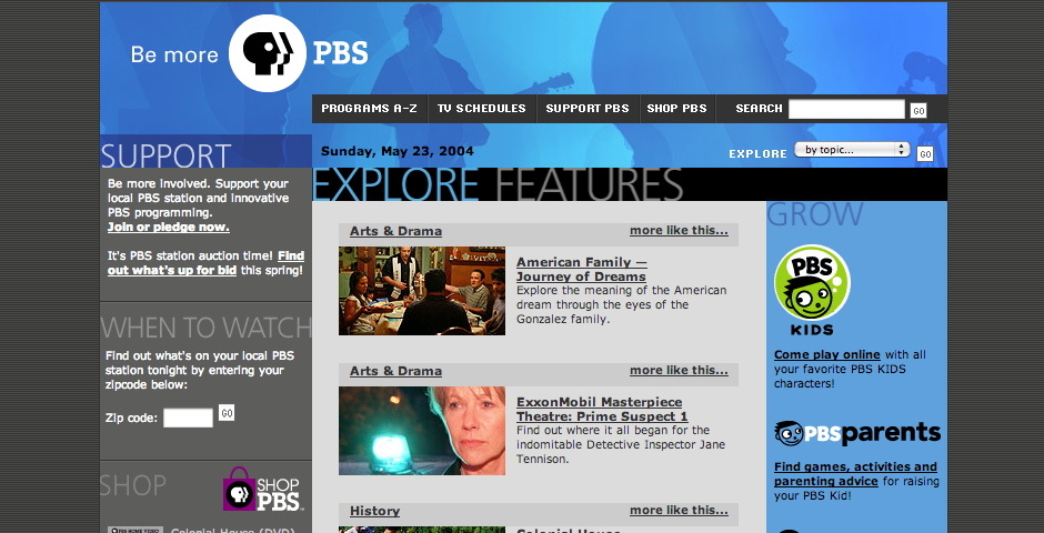 Webby Award Winner - PBS.org