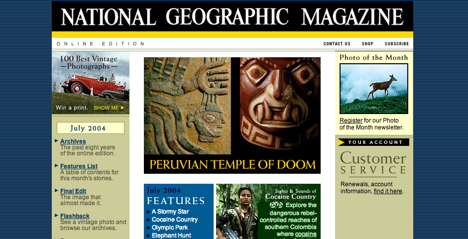 People's Voice - National Geographic: Online Edition