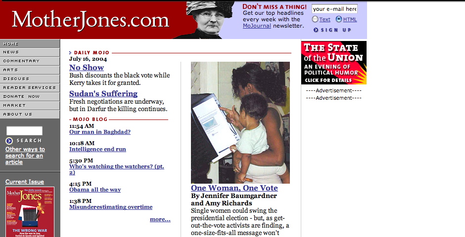Nominee - Mother Jones magazine