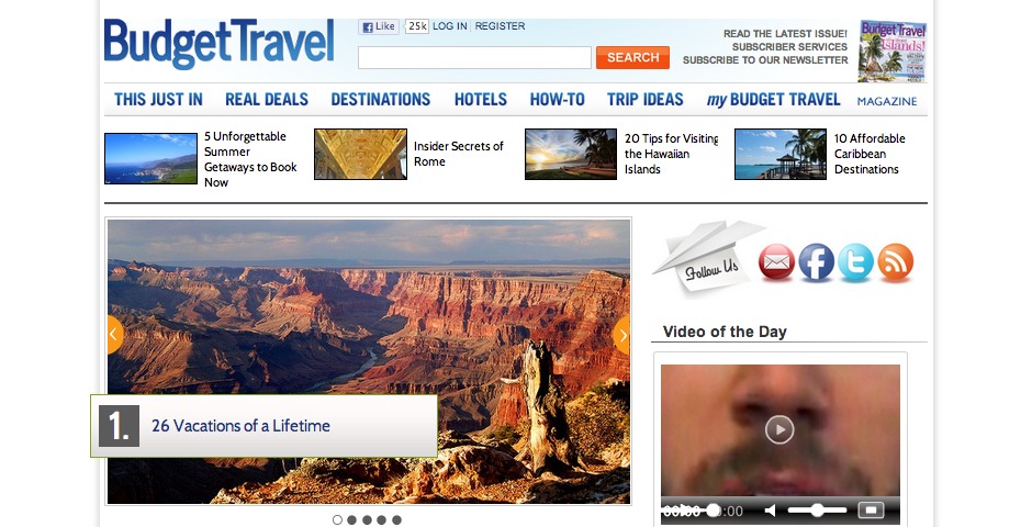 Nominee - BudgetTravel.com