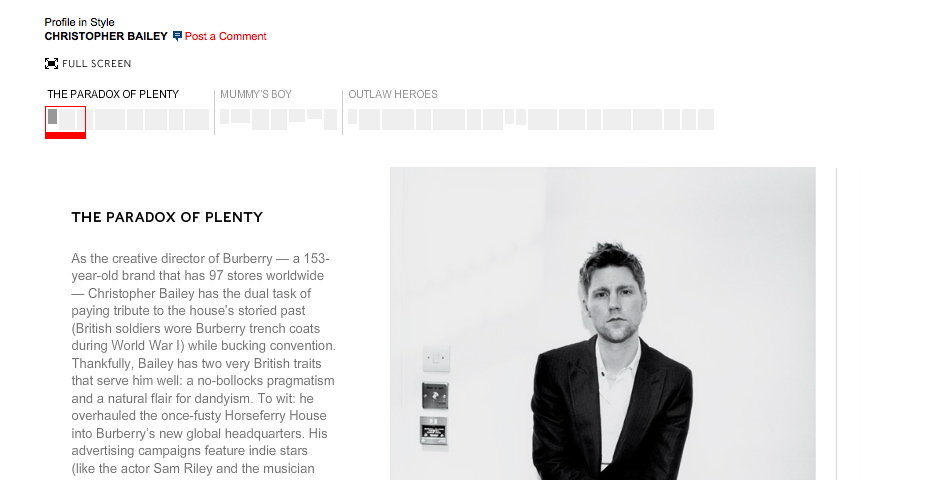 Nominee - T Magazine