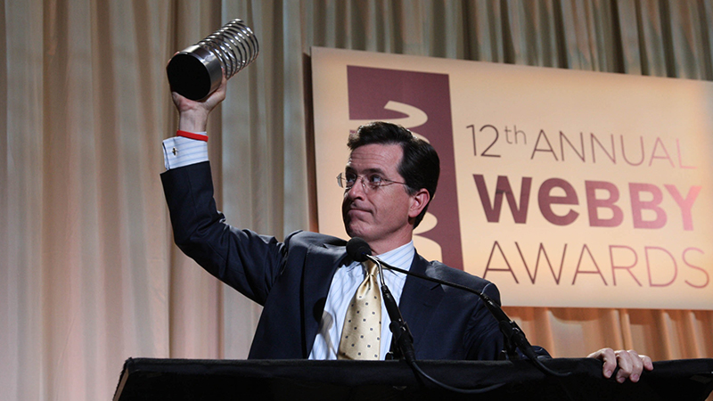 Webby Award Winner - Stephen Colbert