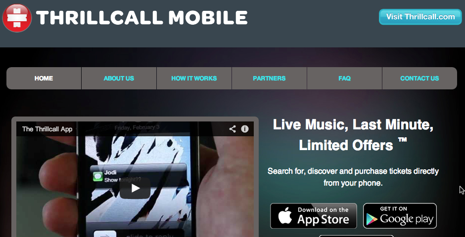 Nominee - Thrillcall