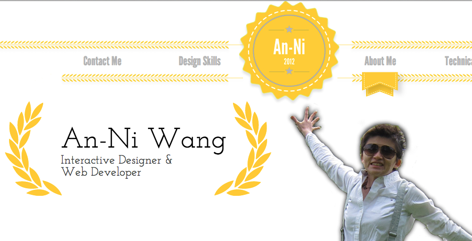 Nominee - An-Ni Wang’s Interactive Resume