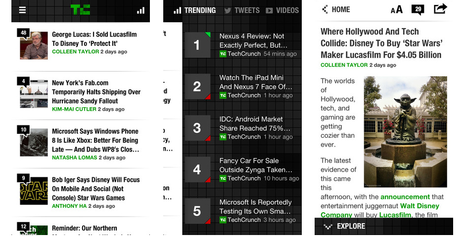 Webby Award Winner - TechCrunch