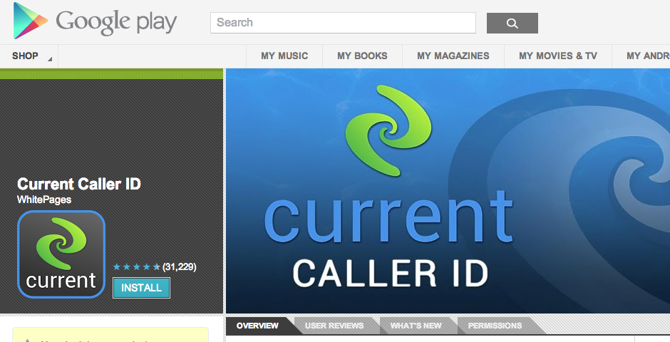Nominee - Current Caller ID