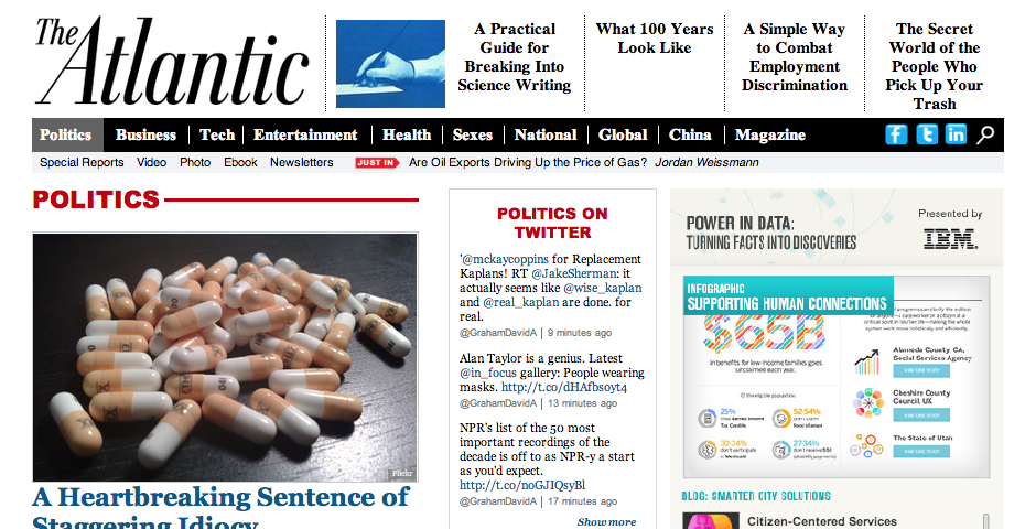 Nominee - The Atlantic Politics