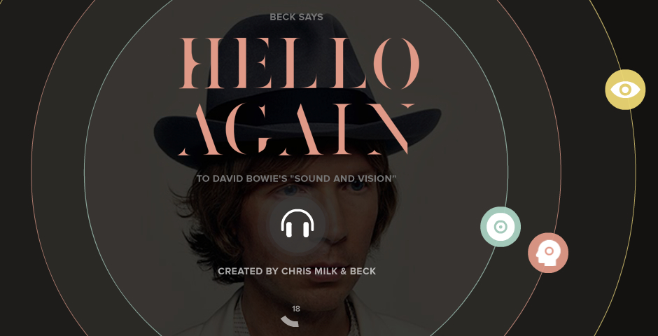 Webby Award Winner - Hello Again: Beck 360º Experience.