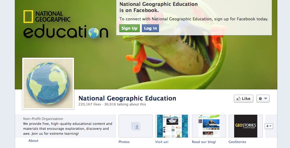 Nominee - National Geographic Education Social Media