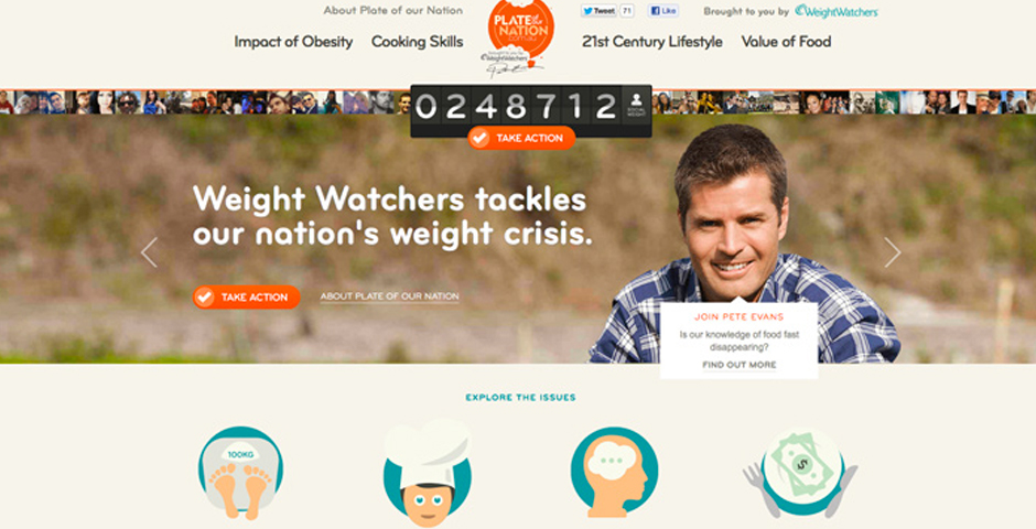Nominee - Weight Watchers – Plate of our Nation