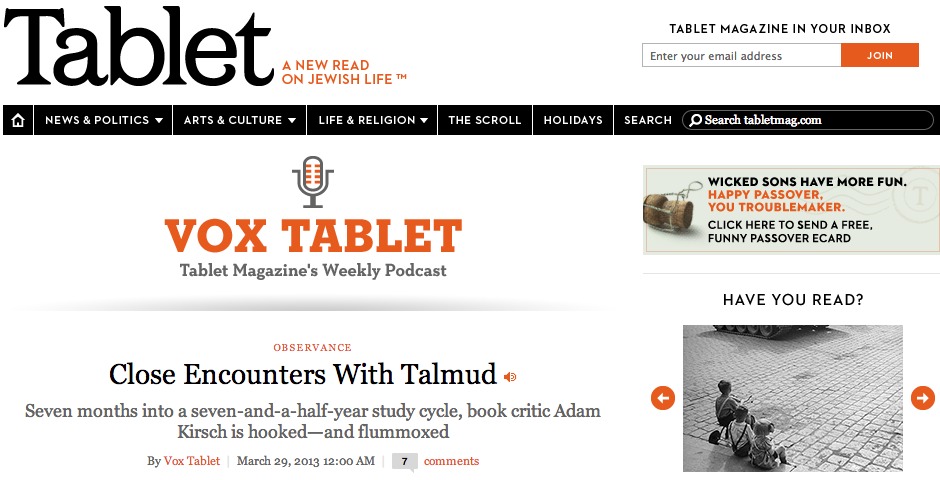 Nominee - Vox Tablet