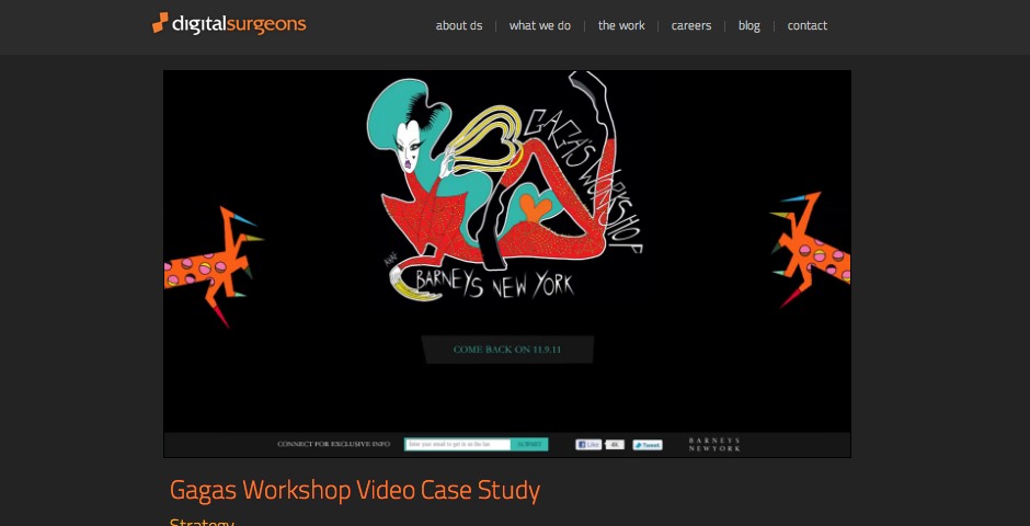 Webby Award Winner - Gaga’s Workshop