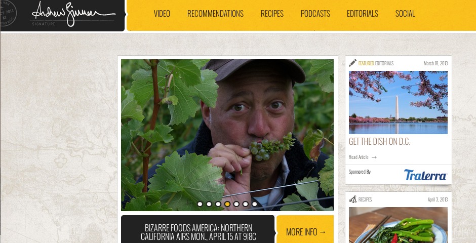 Nominee - Andrew Zimmern