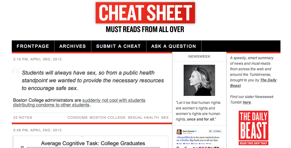 Nominee - The Daily Beast Social