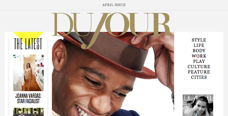 Webby Award Winner - Dujour.com