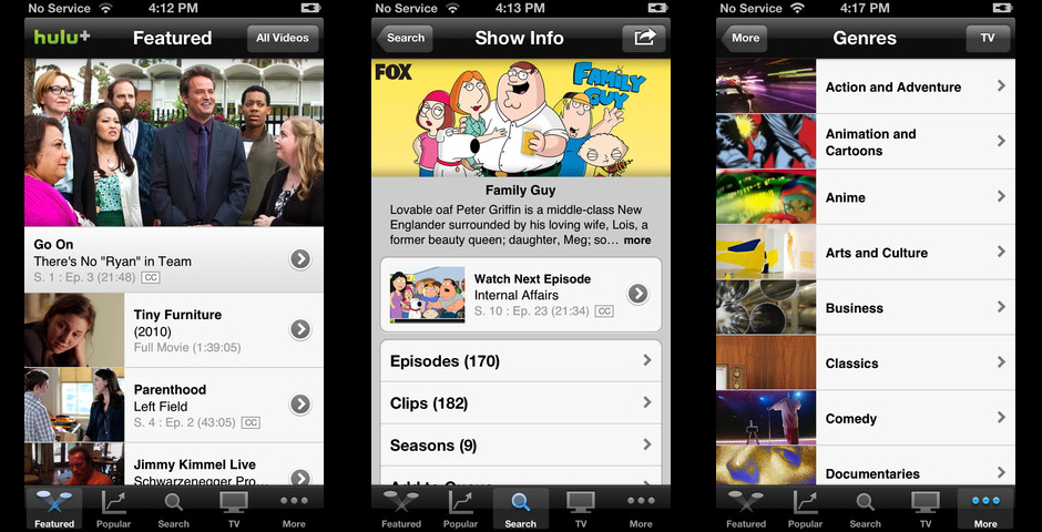 Nominee - Hulu Plus