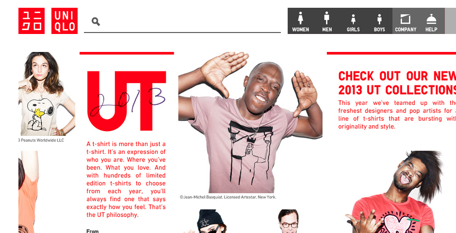 Nominee - UNIQLO U.S. E-COMMERCE SITE LAUNCH