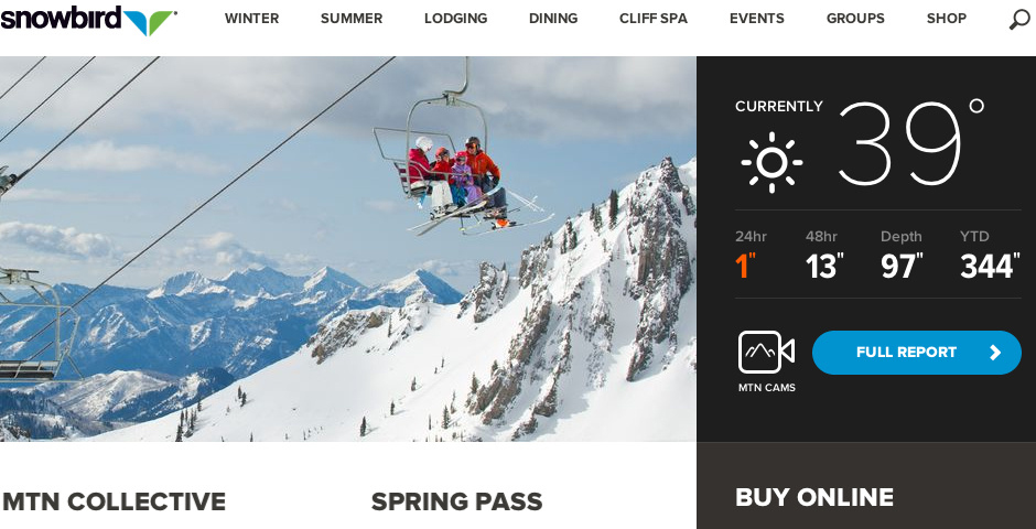 Nominee - Snowbird Ski Resort