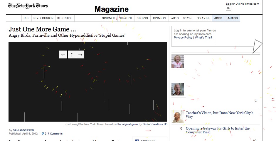 Nominee - Just One More Game … Angry Birds, Farmville and Other Hyperaddictive ‘Stupid Games’