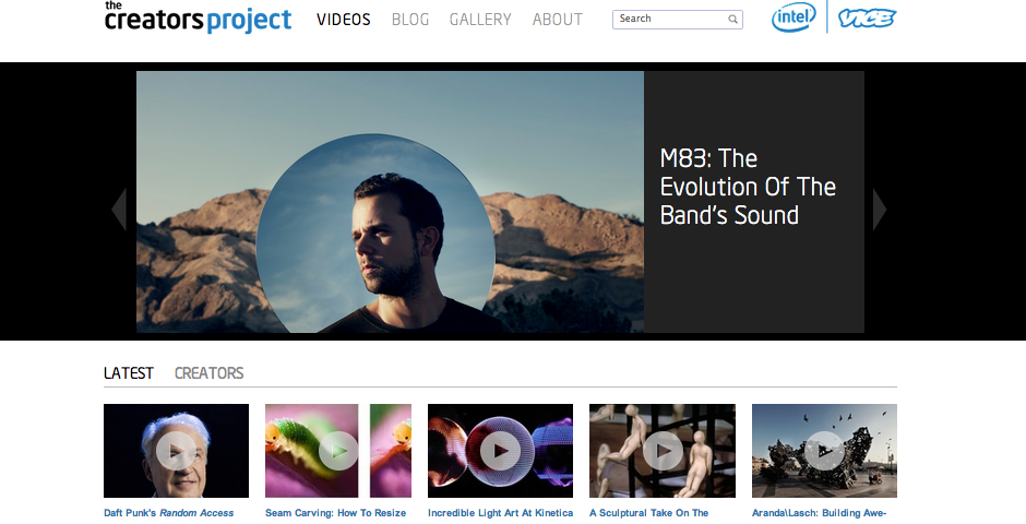 Honoree - The Creators Project