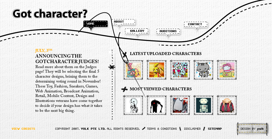 Webby Award Winner - Got Character?