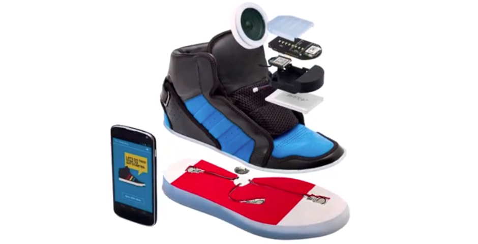 Webby Award Winner - A Google Art, Copy & Code Project: Talking Shoe 2.0