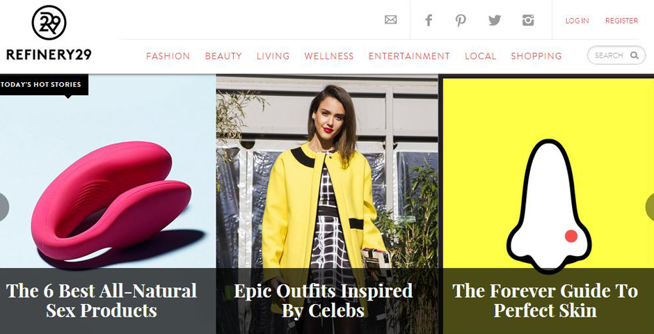 Webby Award Winner - Refinery29