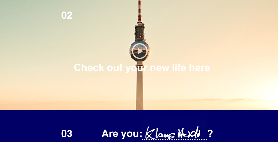 Webby Award Winner - Are you Klaus-Heidi?