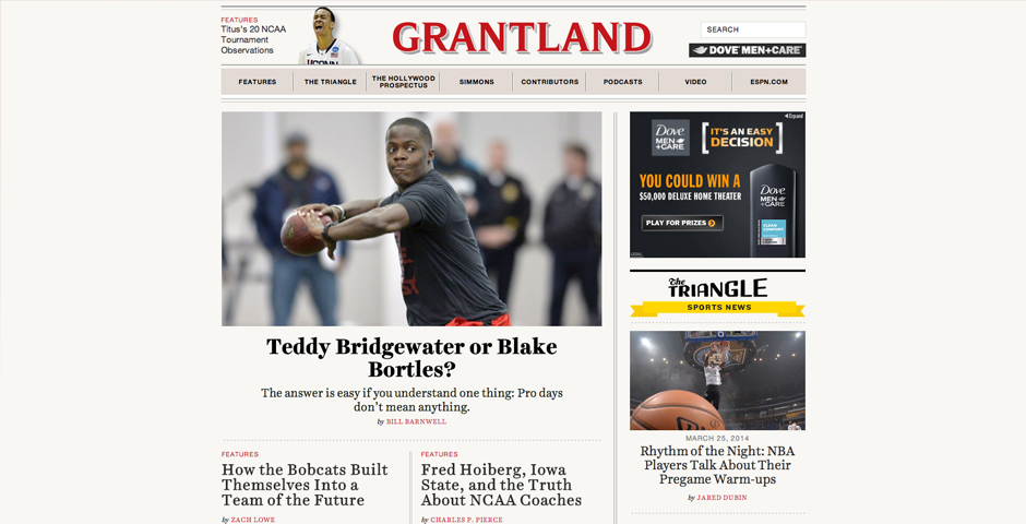 Nominee - Grantland