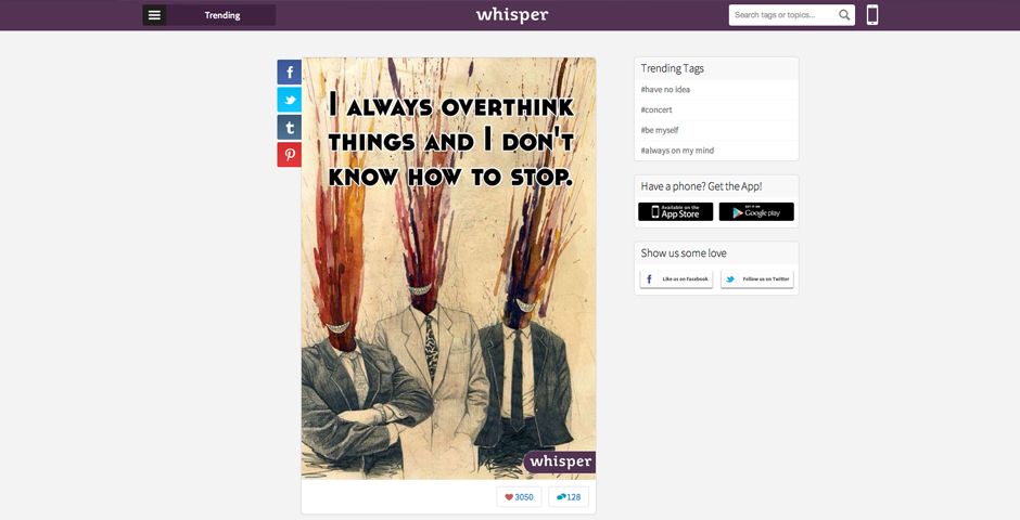 Nominee - Whisper
