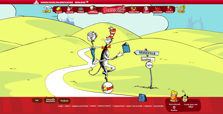 Webby Award Winner - Seussville