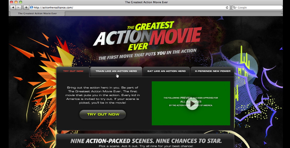 Honoree - The Greatest Action Movie Ever