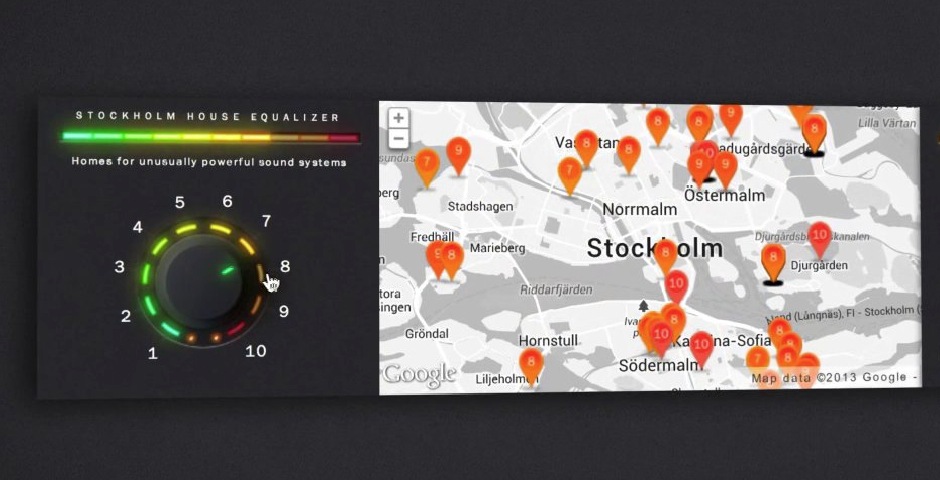 Nominee - Stockholm House Equalizer Banner