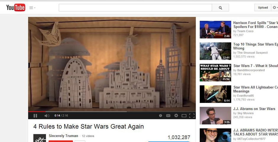 Nominee - 4 Rules to Make Star Wars Great Again