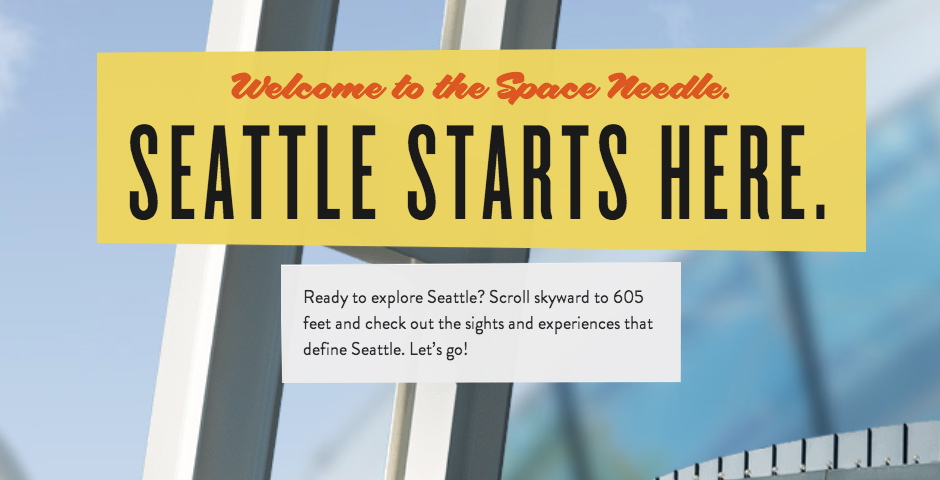 Nominee - The Space Needle Website