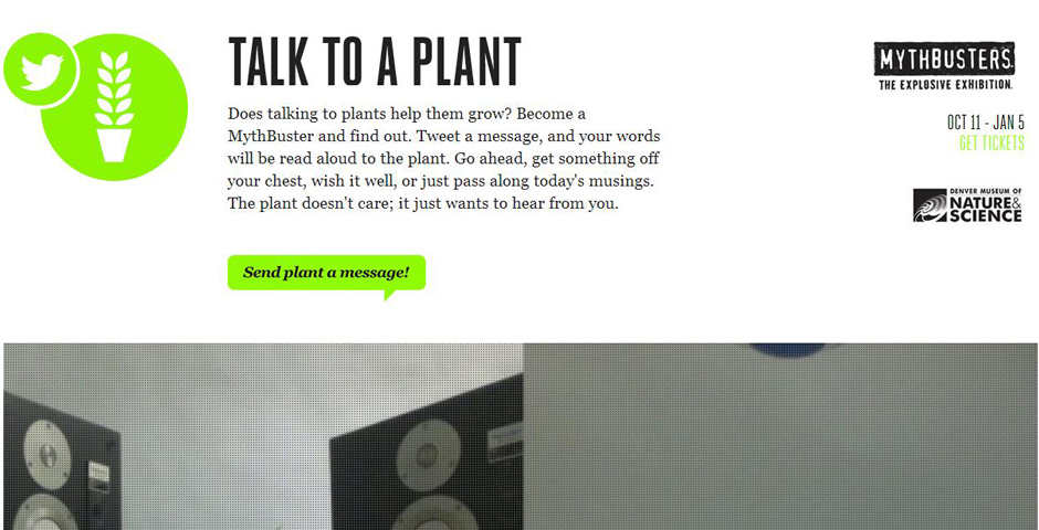 Honoree - Talk to a Plant