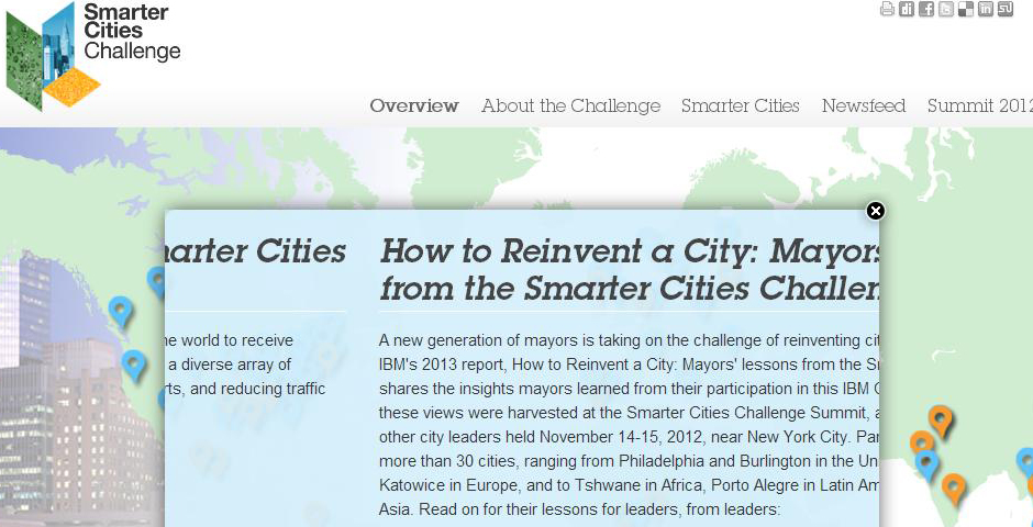Nominee - Smarter Cities Challenge