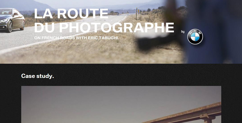 Nominee - BMW – Photographer’s Road
