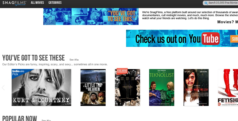 Nominee - SnagFilms