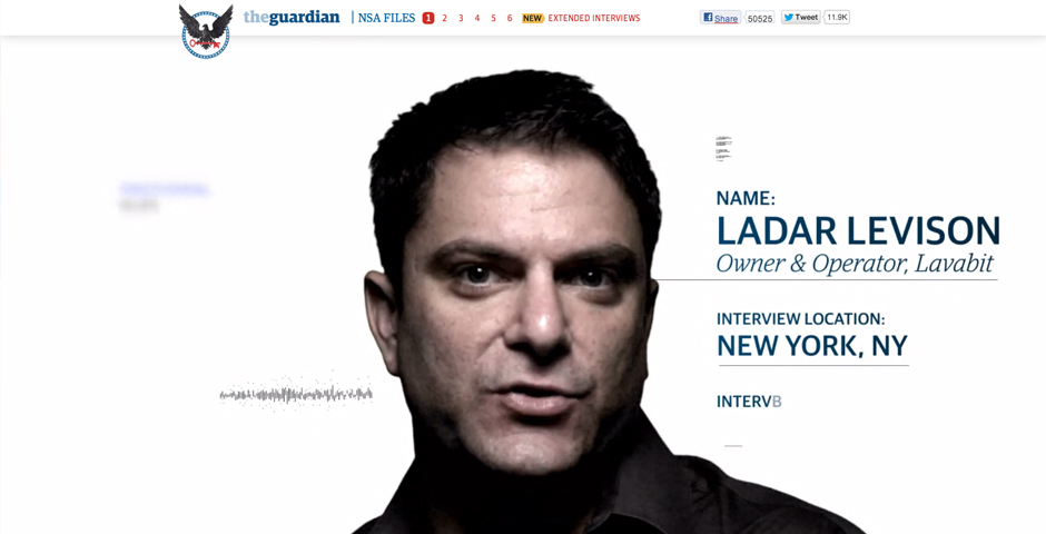 Webby Award Winner - NSA Files: Decoded