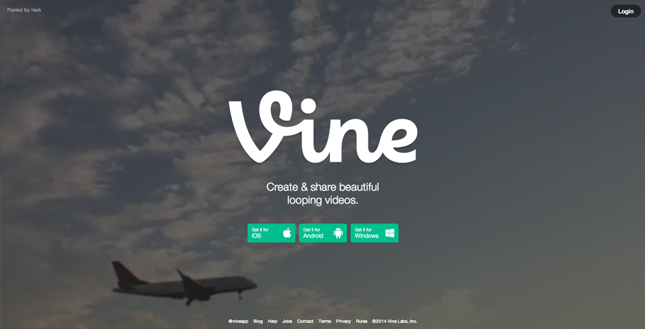 Webby Award Winner - Vine