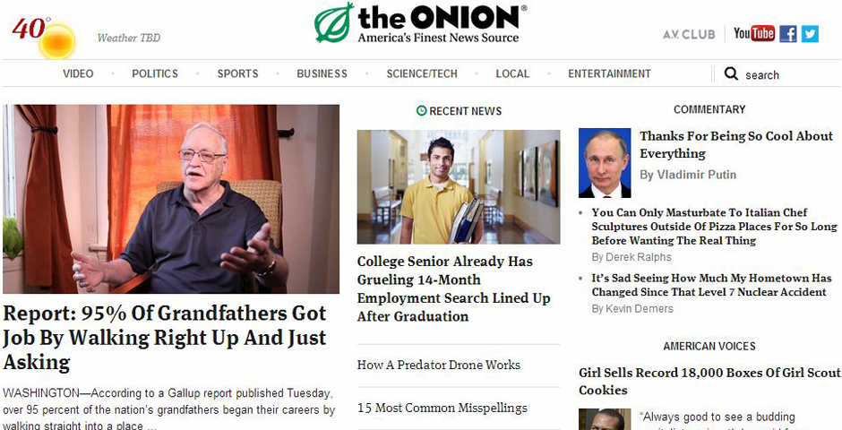 People's Voice - The Onion