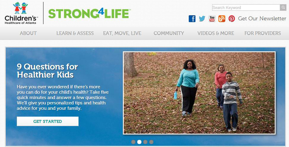 Nominee - Strong4Life Site Optimization
