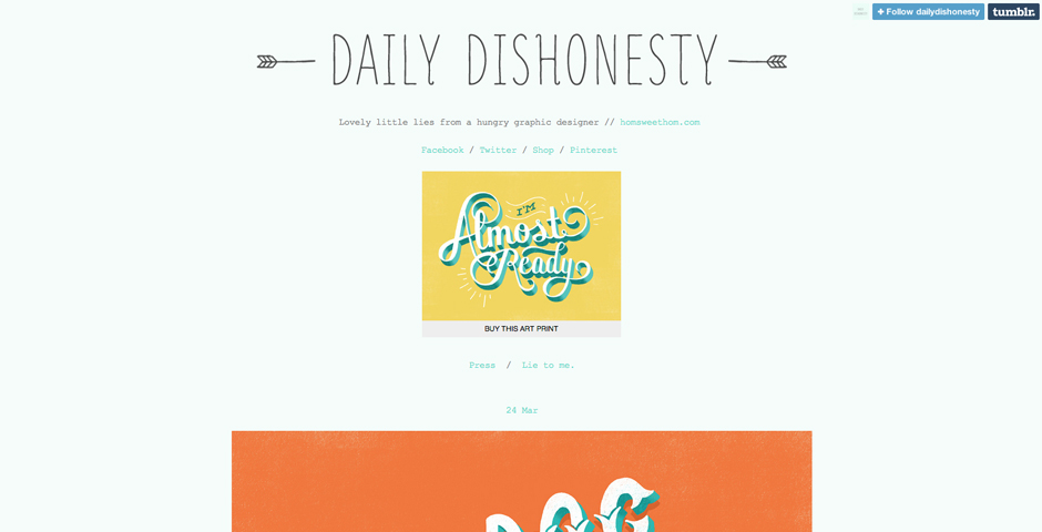 Nominee - Daily Dishonesty