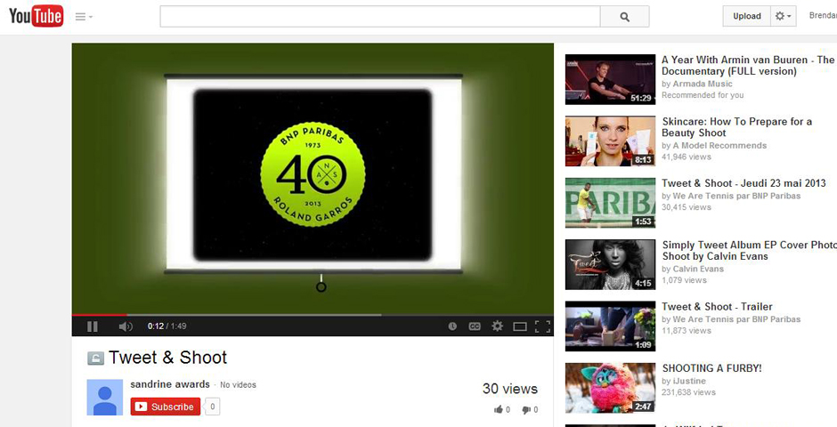 Webby Award Winner - Tweet & Shoot