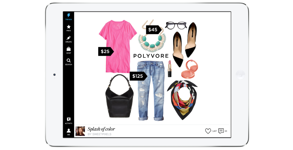 People's Voice - Polyvore iPad App