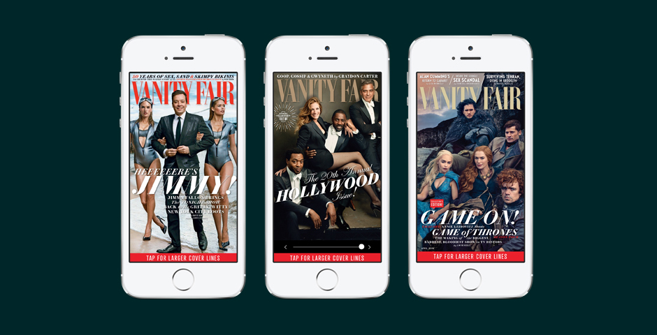 Nominee - Vanity Fair iPhone App