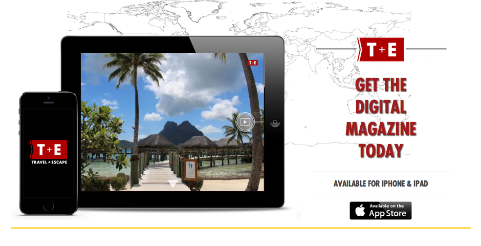 Nominee - Travel + Escape Magazine