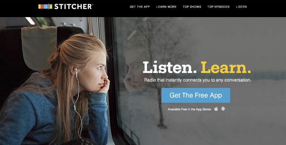 Webby Award Winner - Stitcher Radio